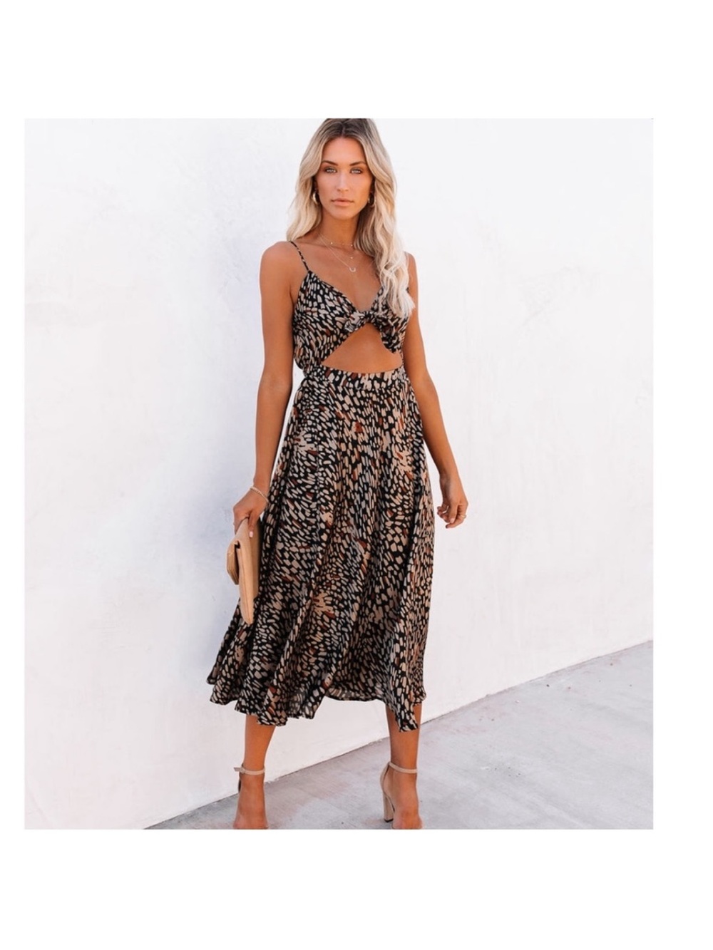 Vici Cutout Midi Dress